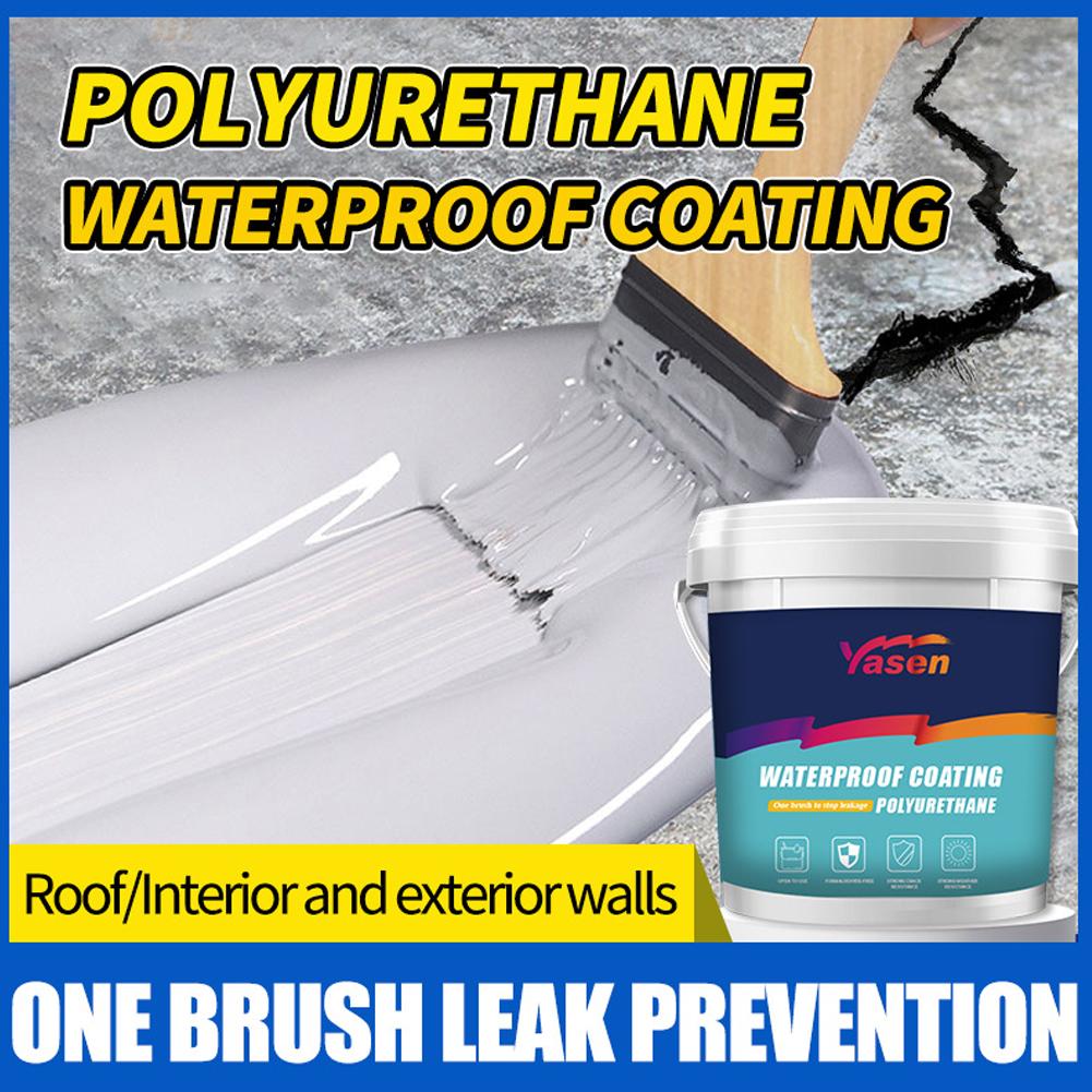 Home Bathroom Repair - 1000g Waterbasis Polyurethaan Waterdichte Coating Buitenmuur