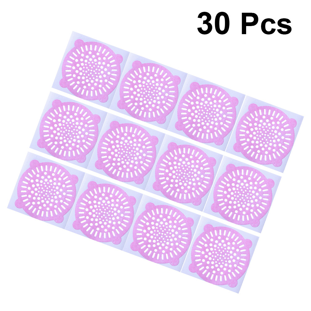 Drain Hair Catcher - 30 stuks anti-verstopping afvoerfilter sticker haarvanger