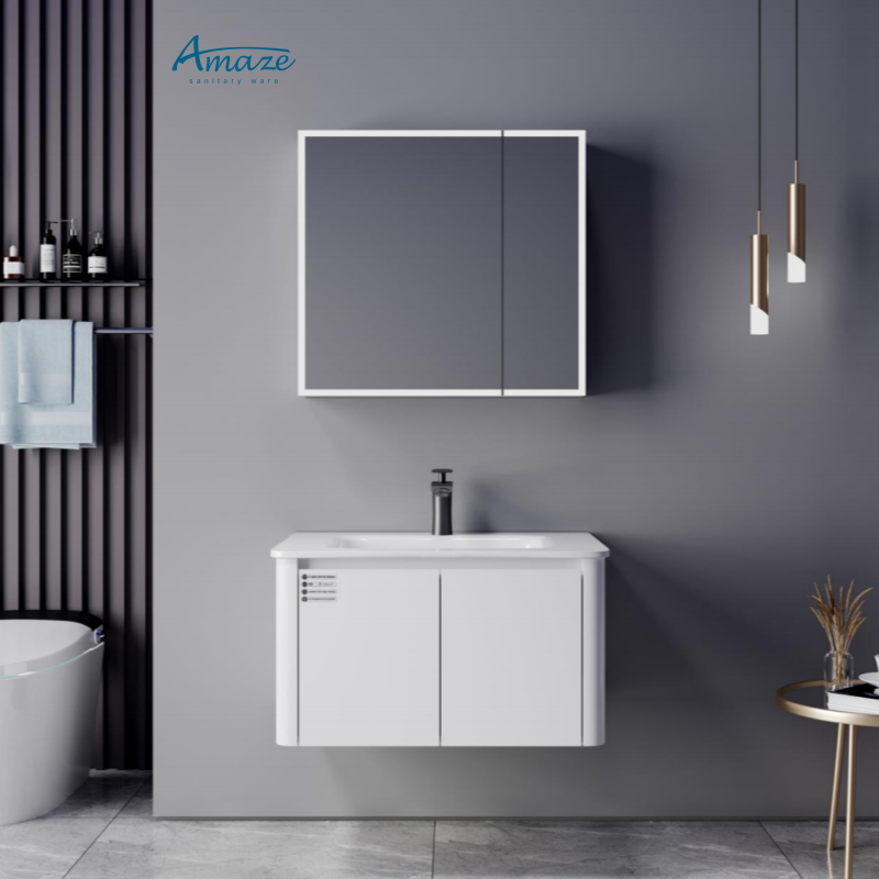 Home Living Bathroom Vanity - Badkamerkast AMAZE Modern Op Maat Gemaakt