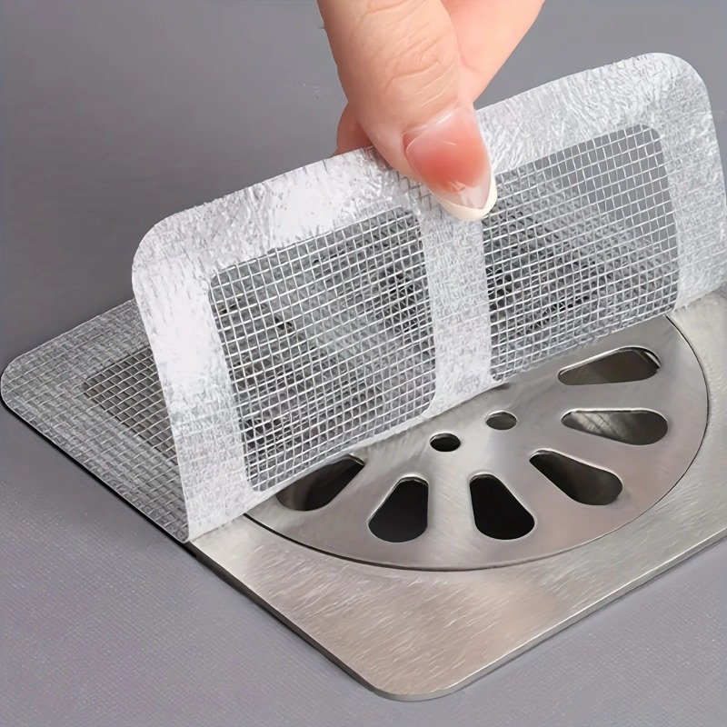 Drain Hair Catcher - Vloerafvoersticker, insectenwerend zelfklevend haarfilternet voor de