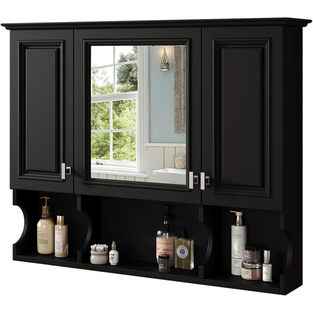 Home Bathroom Mirror - Badkamerwandkast met spiegel, aan de muur