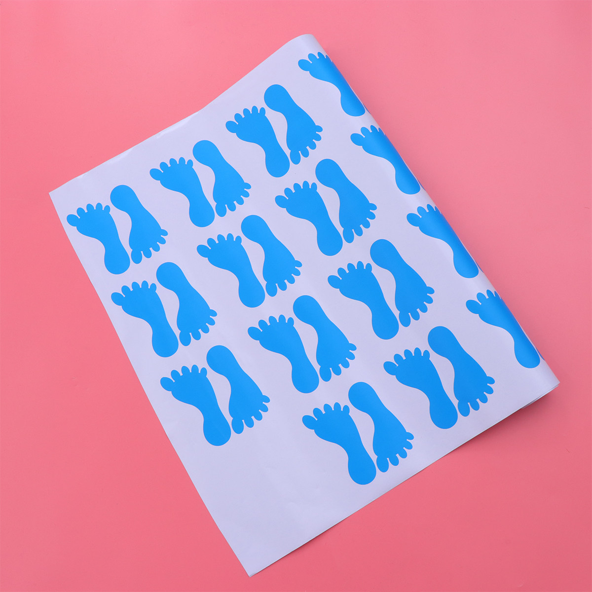 Home Bathroom Accessories - 20 paar voetafdruk vloerstickers PVC materiaal