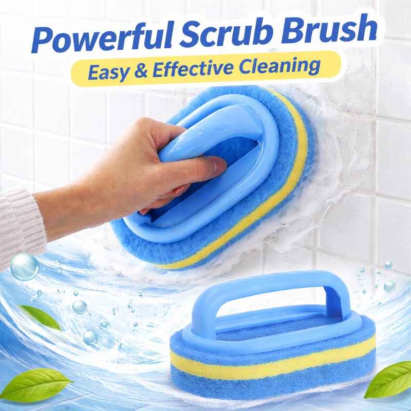 Home Bathroom Accessories - Huishoudelijke schoonmaakborstel met handvat Afwasmiddel Badkamer