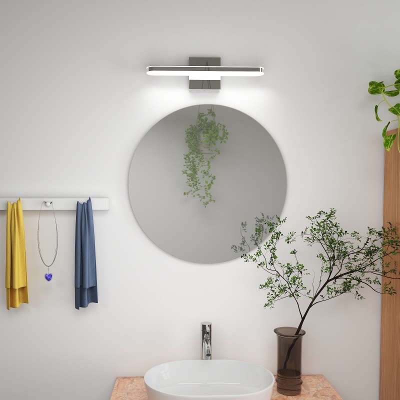 Home Bathroom Mirror - Moderne LED-verlichting voor badkamerspiegel, 16 inch