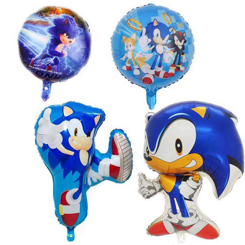 Home Goods Bathroom - Cartoon Blauw Knipperend de Egel Ballon