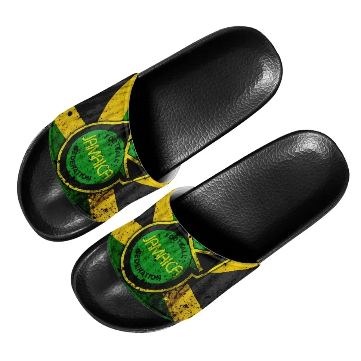 Home Outdoor Bathroom - Jamaica Vlag Art Design Print Slippers