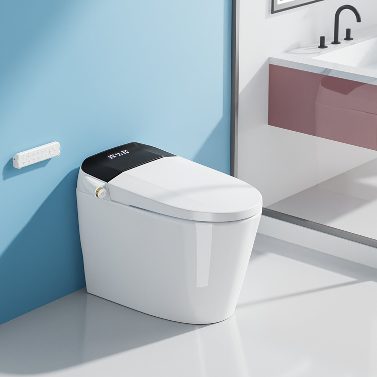 Home Bathroom Toilet - Badkamerdecoratie Slimme Elektronische Automatische Spoelsensor Toilet
