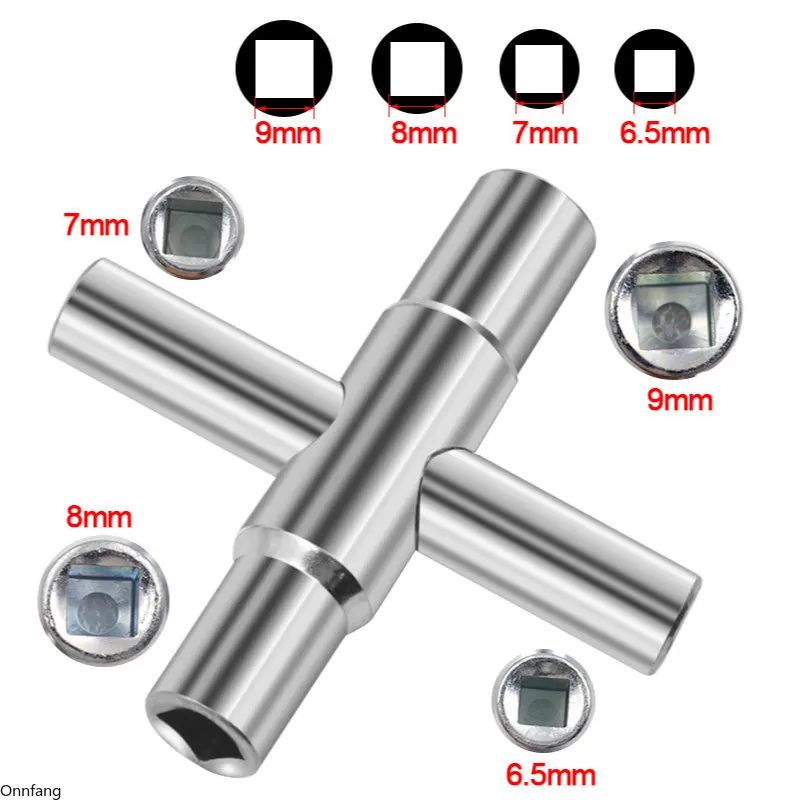 Home Bathroom Repair - Multifunctionele verstelbare moersleutel 4-in-1 universele kraansleutel