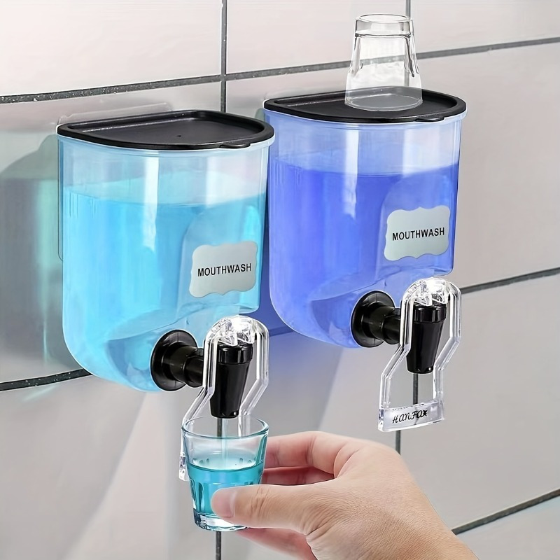 Home Bathroom Accessories - 2 STUKS 600 ml mondwaterdispenser badkamer