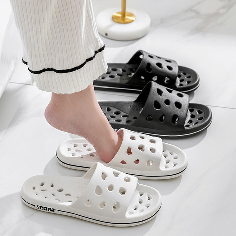 Home Outdoor Bathroom - Huispantoffels Dames Cloud Hollow Out Zomersandalen
