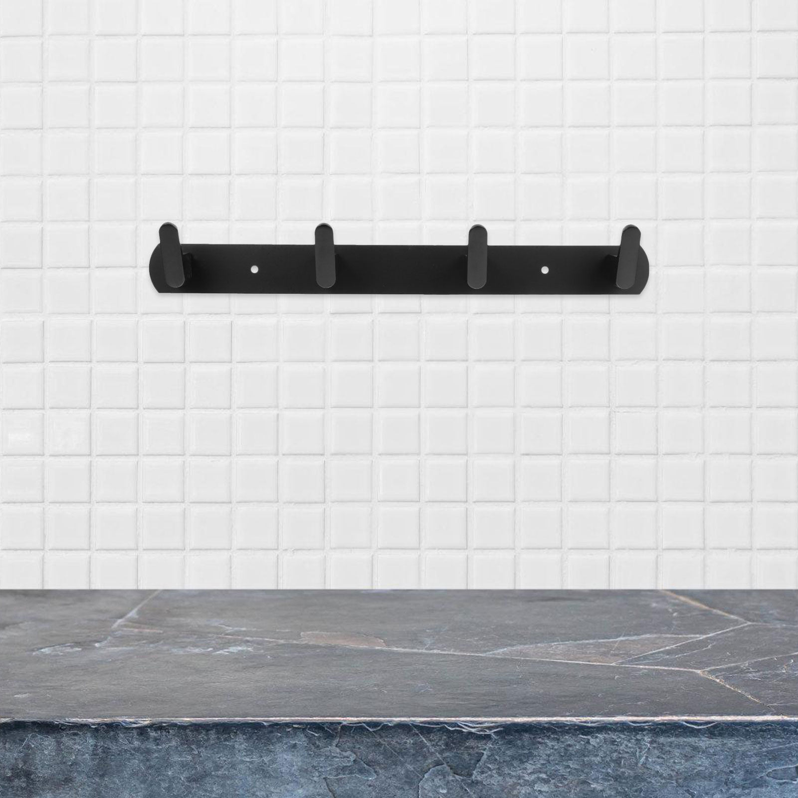 Home Bathroom Toilet - Wandmontage kledinghaak, zwaar uitgevoerd, roestvrij staal,