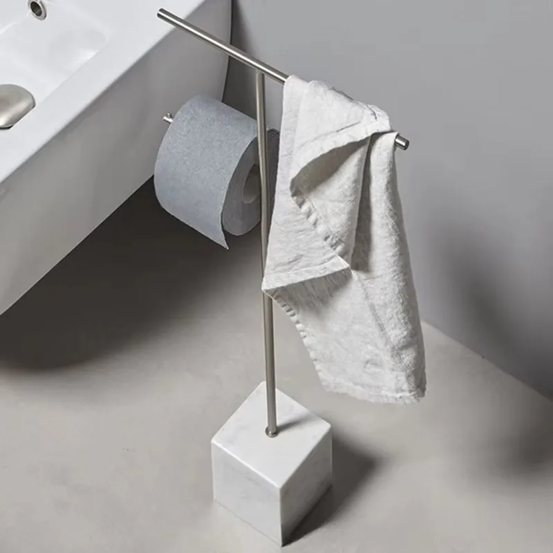 Home Bathroom Paper Towels - Roestvrij staal luxe badkamer opbergplanken papieren