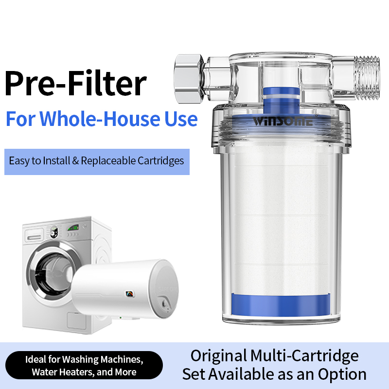 Home Bathroom Water Filter - Huiswaterverwarmer voorfilter systeem, universele badkamer douchekop,