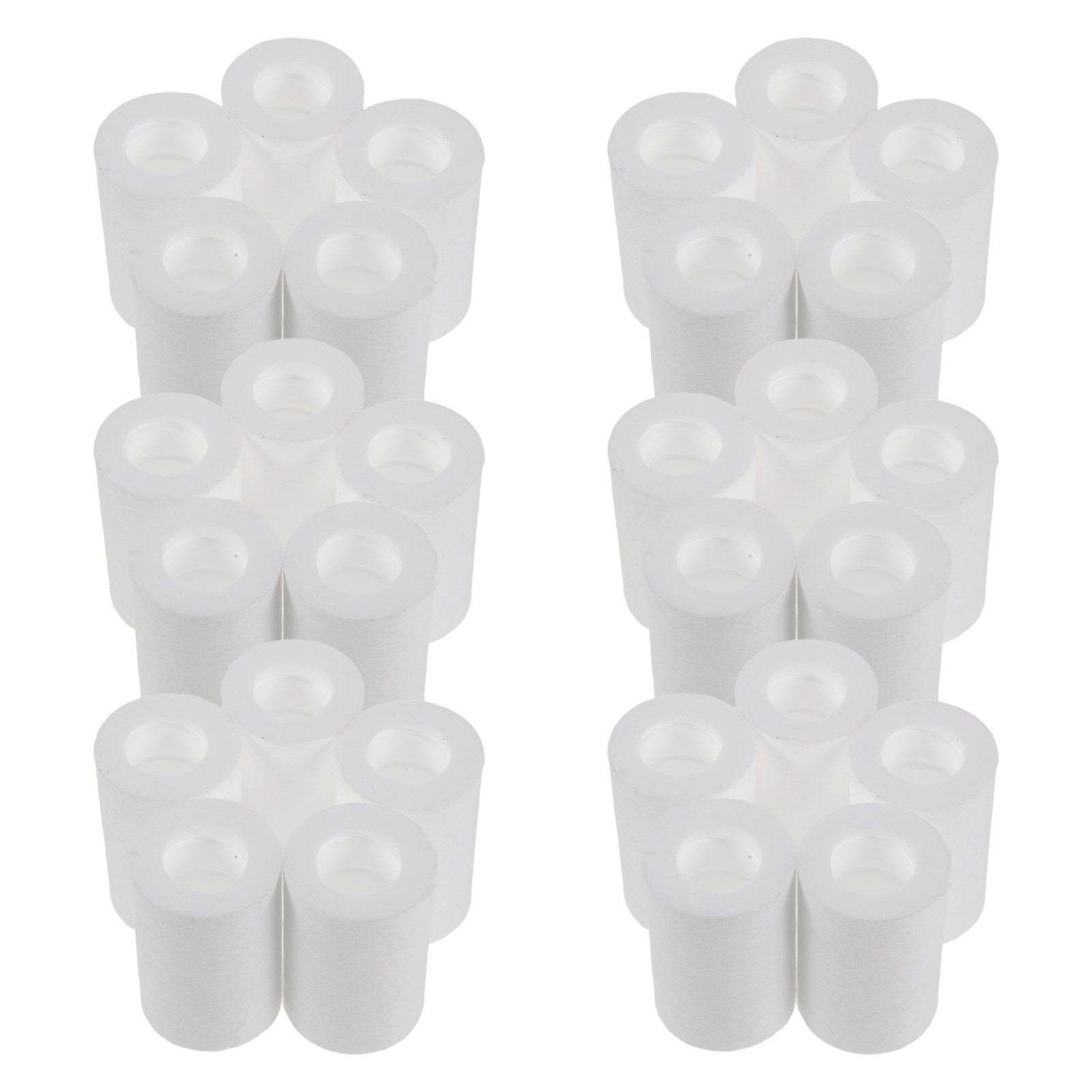 Home Bathroom Water Filter - 30 stuks kraanfilter vervanging PP katoenen