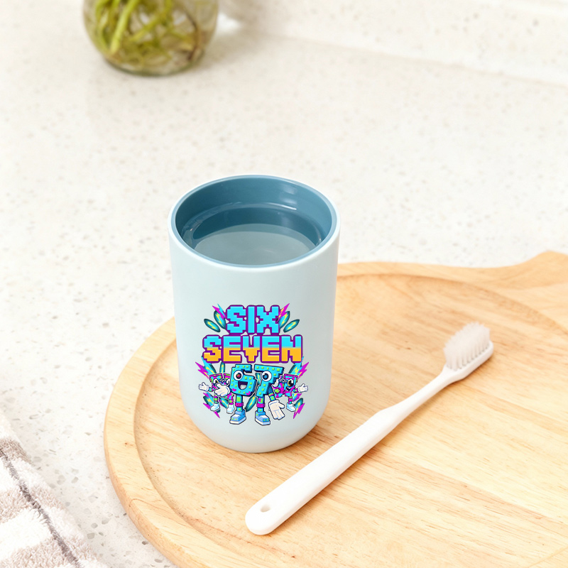 Home Bathroom Accessories - Steal A Brainrot Mondwaterbeker 67 Six
