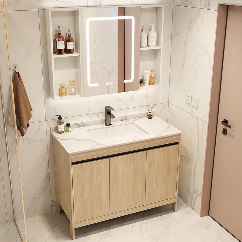 Home Living Bathroom Vanity - Badkamermeubel: Op maat gemaakt vrijstaand badkamermeubel