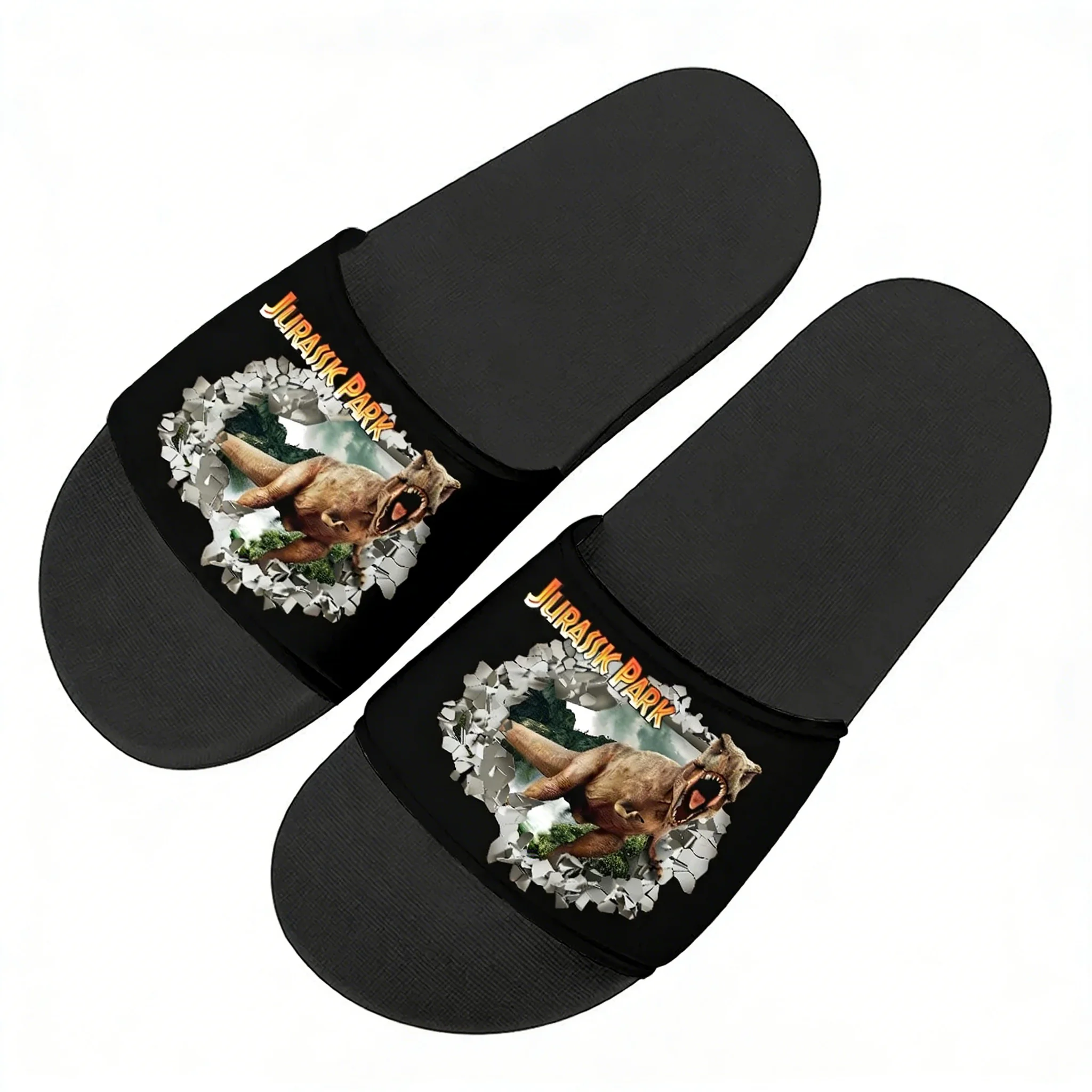 Home Outdoor Bathroom - Hot Jurassic Park Dinosaur Anime Slippers