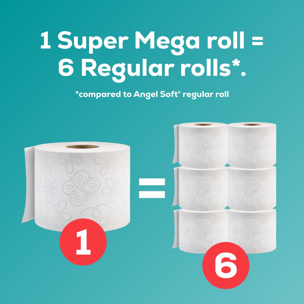 2-laags toiletpapier, 6 Mega X - Home Bathroom Toilet recensie en prijs