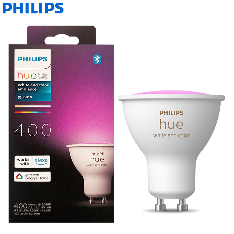 Philips Hue GU10 Smart LED-spo - Philips Bulb Hue recensie en prijs