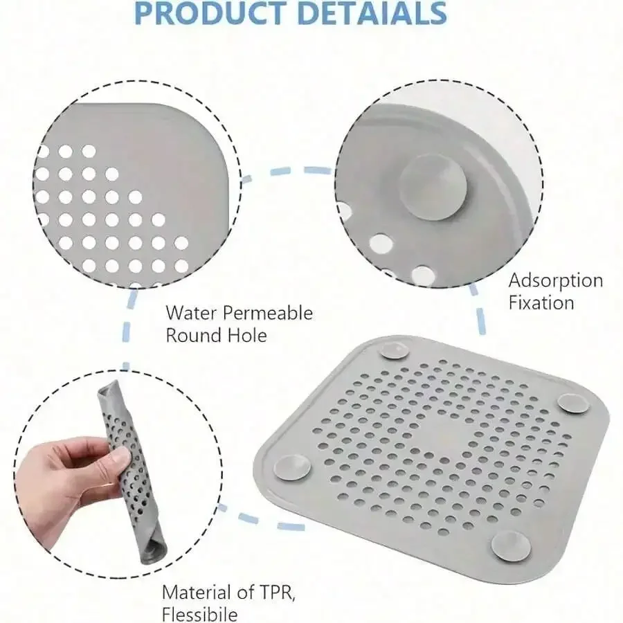 1/3 stuks siliconen haarvanger - Drain Hair Catcher recensie en prijs
