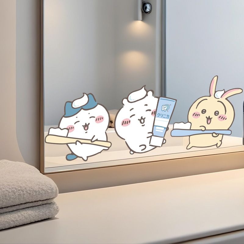 Hot Chiikawa spiegelstickers s - Home Bathroom Accessories recensie en prijs