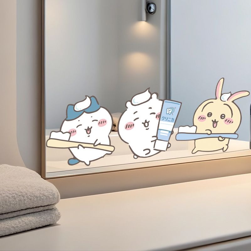 Hot Chiikawa spiegelstickers s - Home Bathroom Accessories recensie en prijs