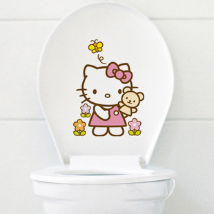 Hello Kitty Cartoon toiletstic - Home Bathroom Accessories recensie en prijs