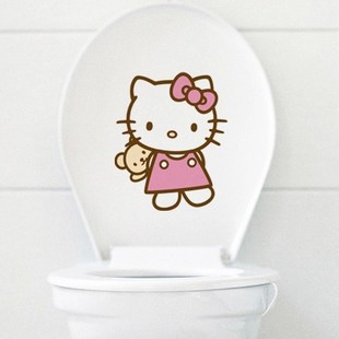 Hello Kitty Cartoon toiletstic - Home Bathroom Accessories recensie en prijs