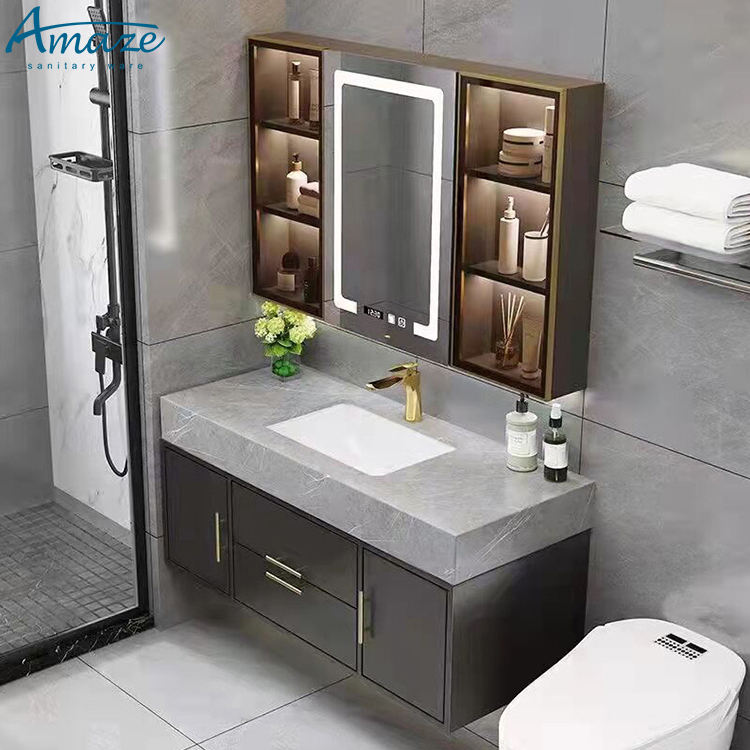 Badkamerkastje, hoogwaardig hu - Home Living Bathroom Vanity recensie en prijs