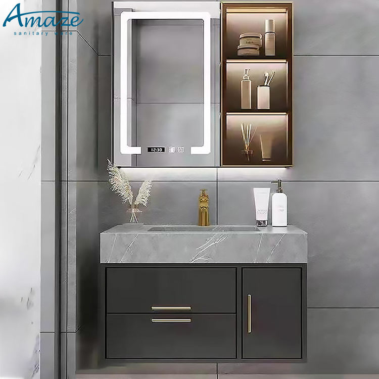 Badkamerkastje, hoogwaardig hu - Home Living Bathroom Vanity recensie en prijs