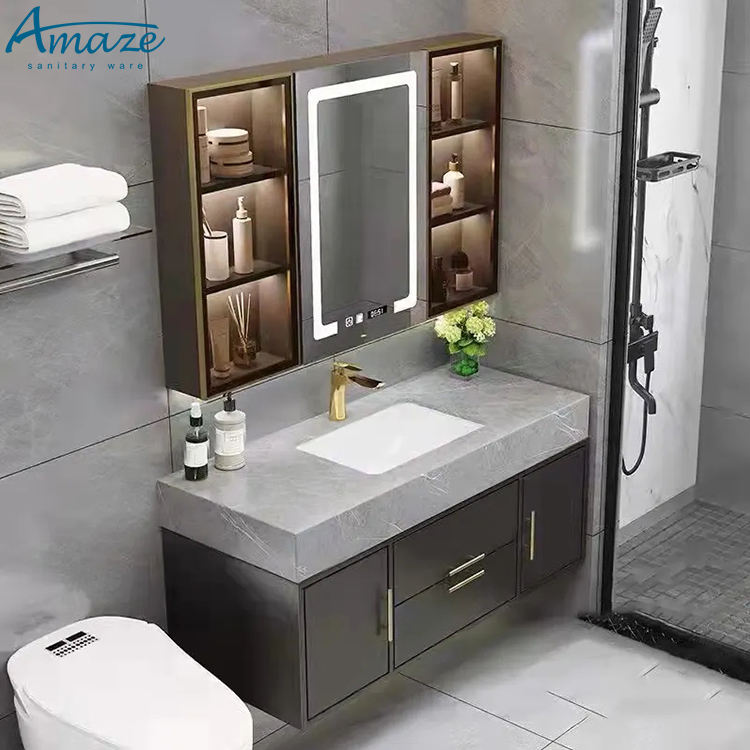 Badkamerkastje, hoogwaardig hu - Home Living Bathroom Vanity recensie en prijs