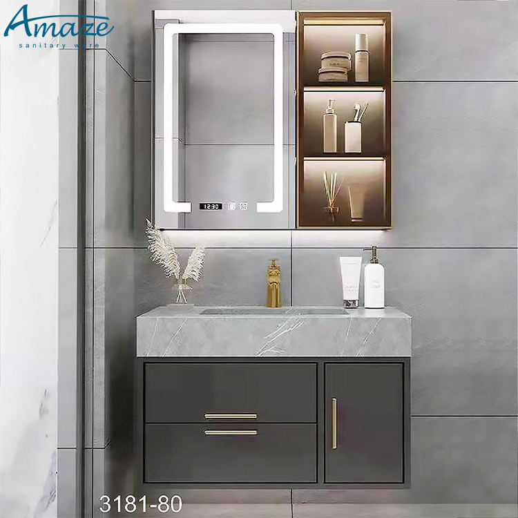 Badkamerkastje, hoogwaardig hu - Home Living Bathroom Vanity recensie en prijs