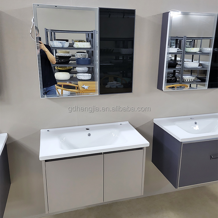 Badkamermeubel Modern Wit RVS  - Home Living Bathroom Vanity recensie en prijs