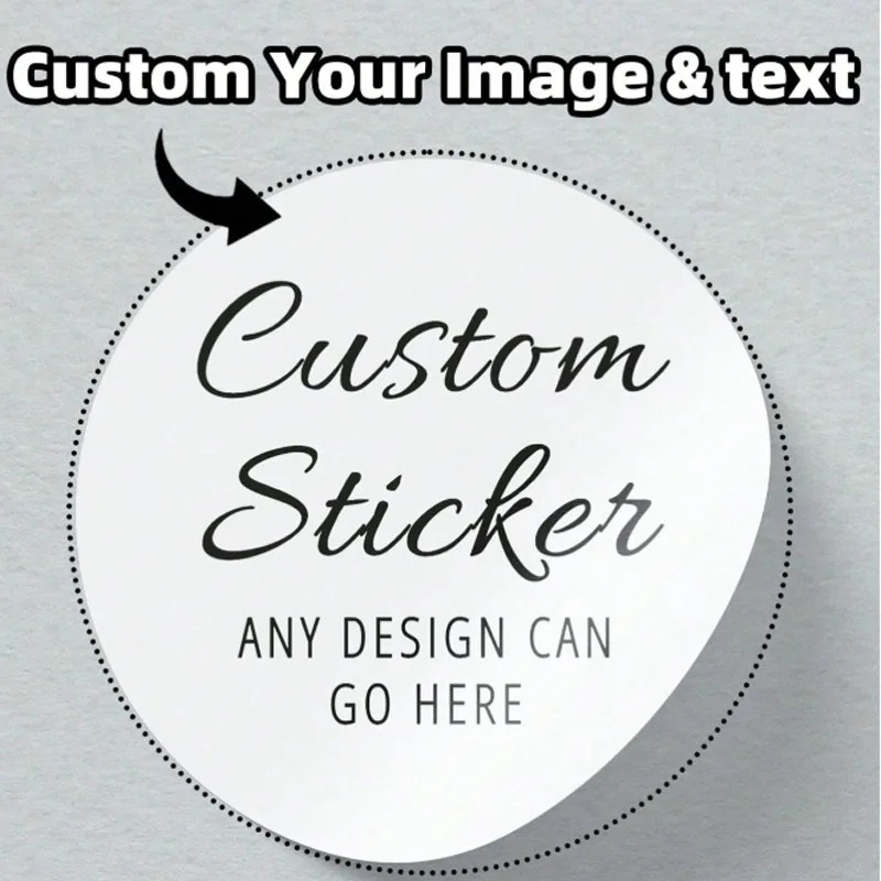 Op maat gemaakte ronde sticker - Home Bathroom Wall Decor recensie en prijs
