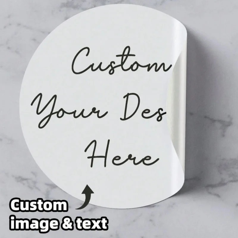 Op maat gemaakte ronde sticker - Home Bathroom Wall Decor recensie en prijs