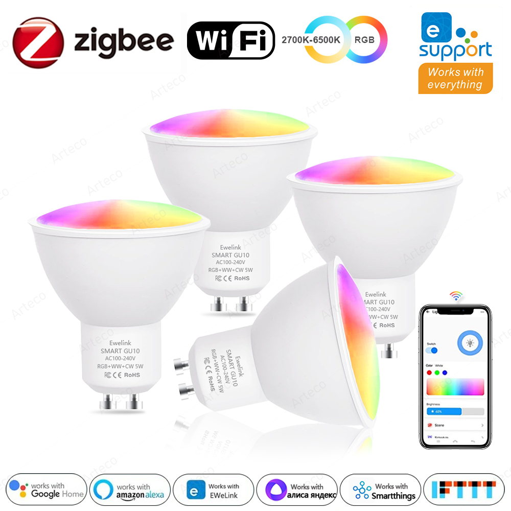 Ewelink GU10 Zigbee LED-lampen - Philips Bulb Hue recensie en prijs