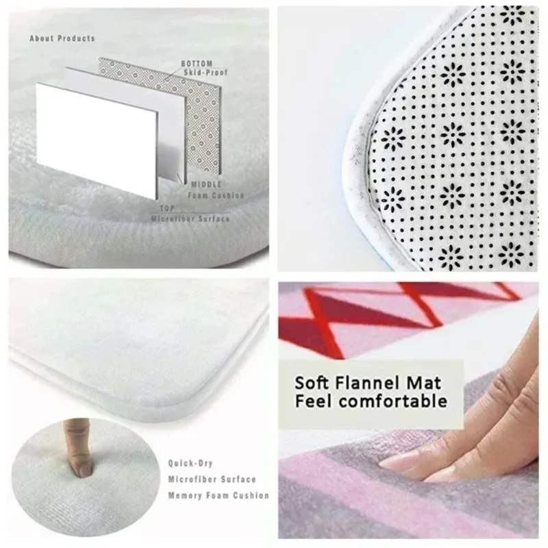 Ronde vloerkleden en diepgekle - Home Bathroom Trends recensie en prijs