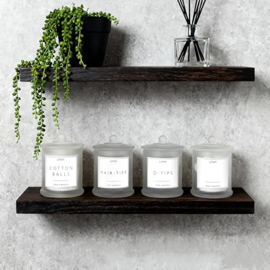 4-delige badkamerorganizers en - Home Bathroom Glass recensie en prijs