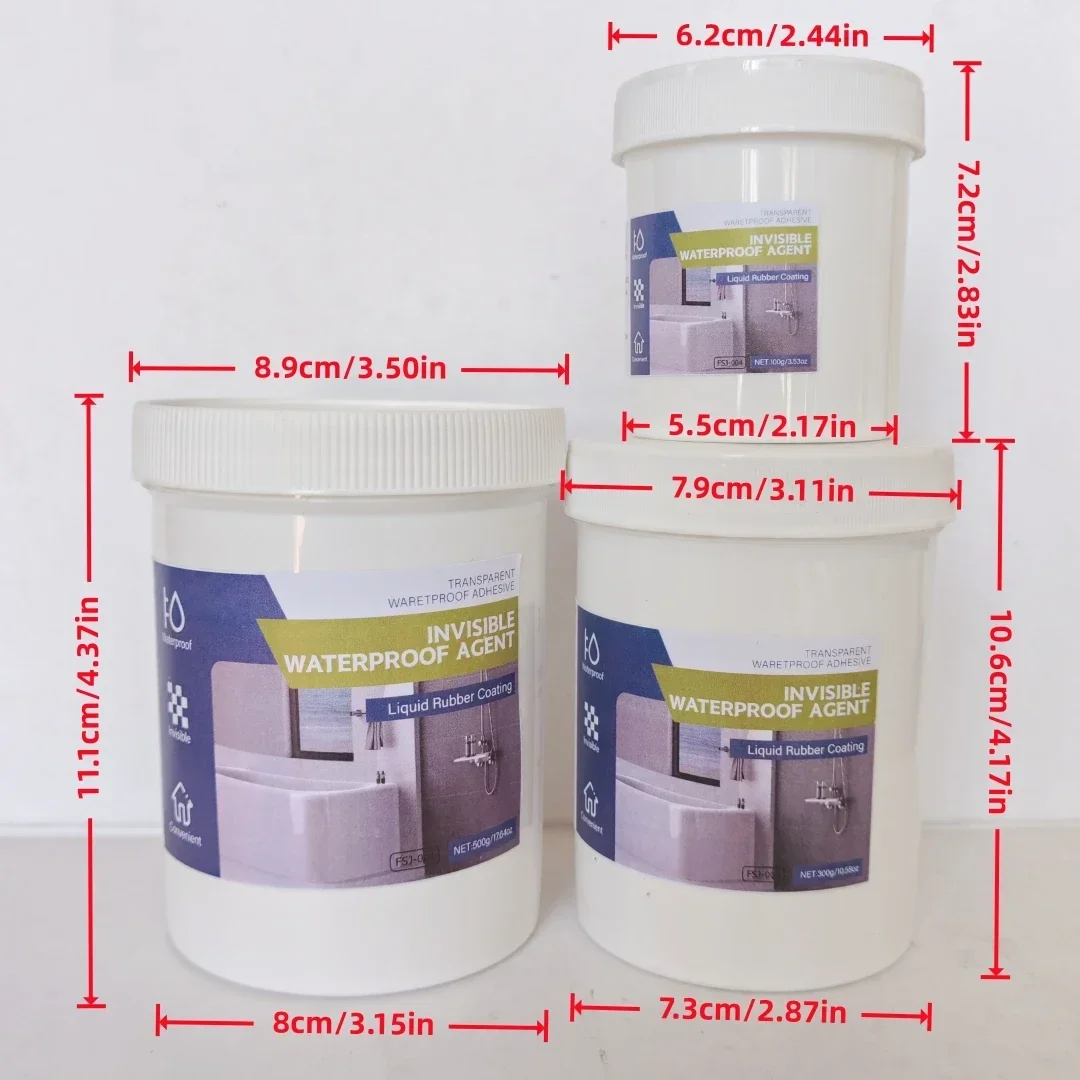 500g/300g/100g Transparante Wa - Home Bathroom Repair recensie en prijs