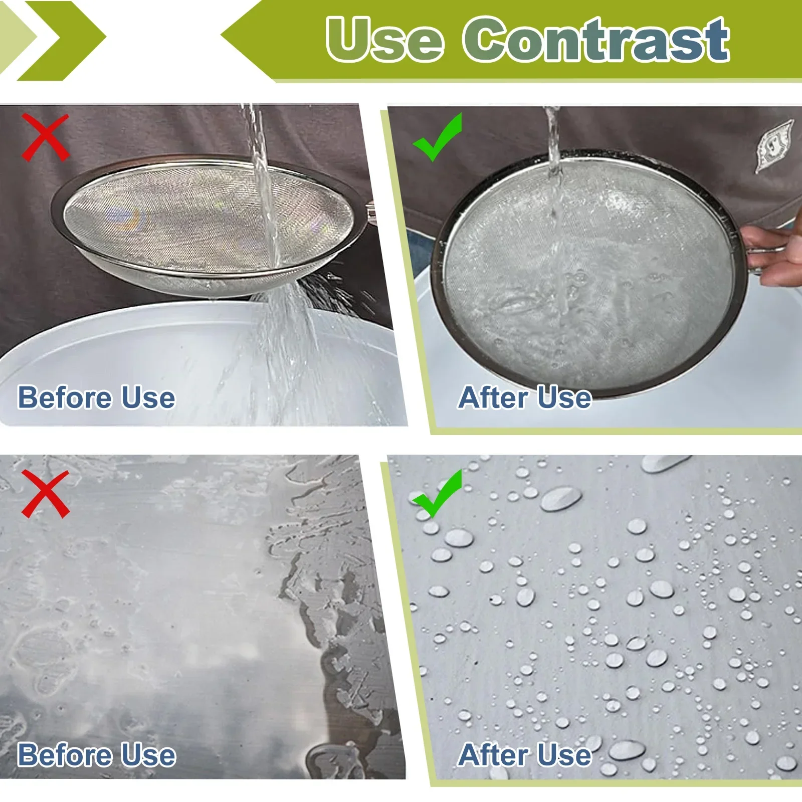500g/300g/100g Transparante Wa - Home Bathroom Repair recensie en prijs