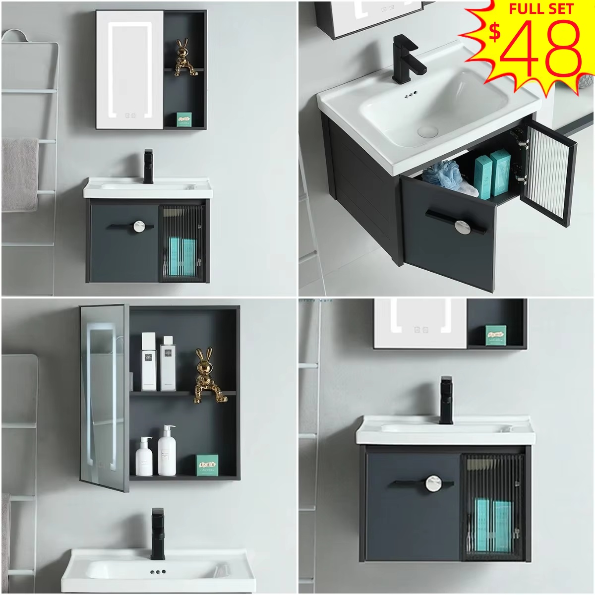 Badkamerkast Chaozhou Fabriek  - Home Living Bathroom Vanity recensie en prijs