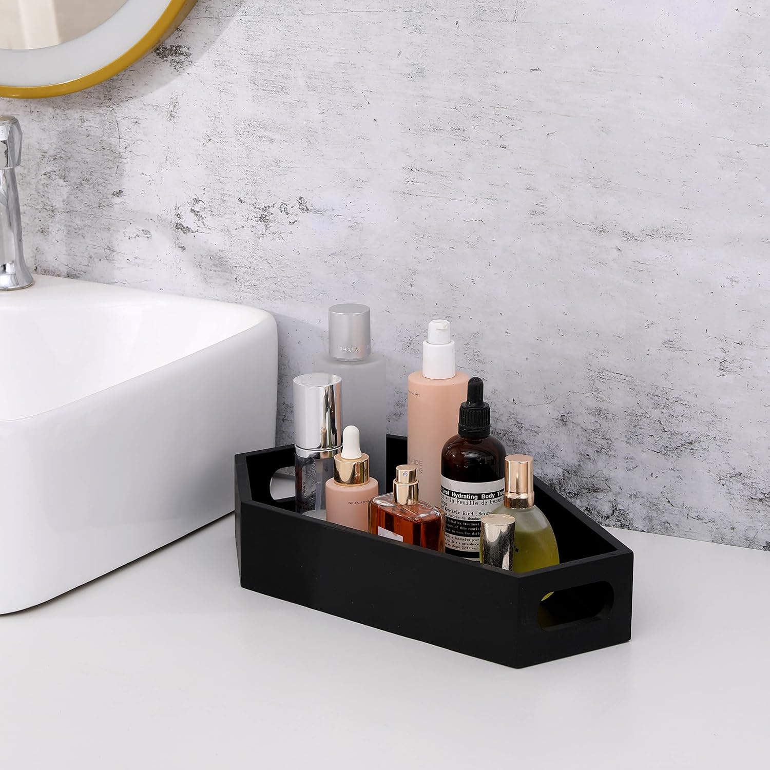 Gotische houten kist make-up o - Home Living Bathroom Vanity recensie en prijs