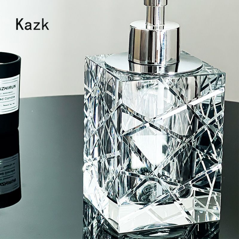 Kristal Snijglas Shampoo Fles  - Home Bathroom Glass recensie en prijs