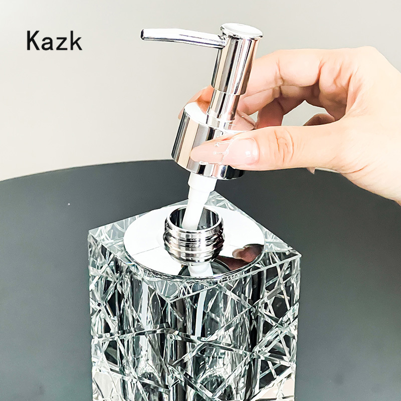 Kristal Snijglas Shampoo Fles  - Home Bathroom Glass recensie en prijs
