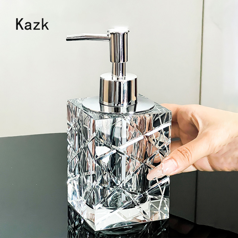 Kristal Snijglas Shampoo Fles  - Home Bathroom Glass recensie en prijs