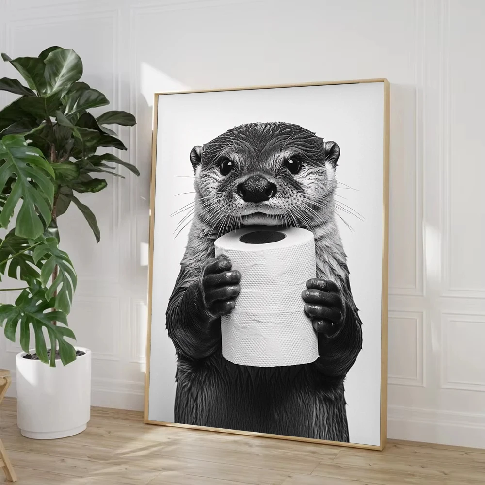 Hooglandkoe Otter Kat Wasbeer  - Home Bathroom Toilet recensie en prijs