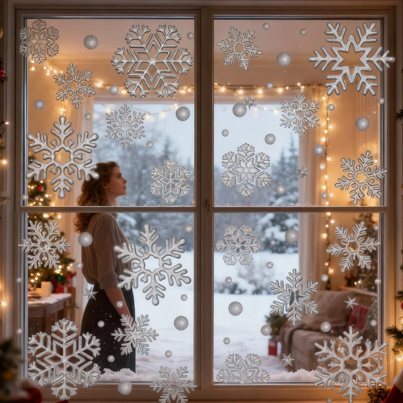 Vakantie raamstickers statisch - Home Bathroom Glass recensie en prijs