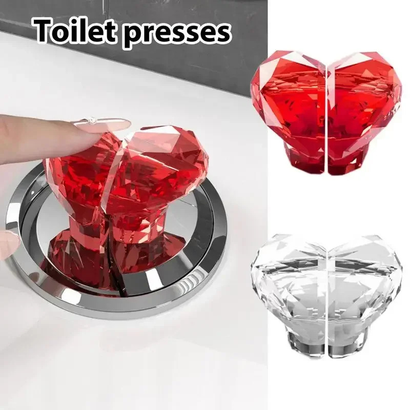 Hartvorm Toiletspoelknop Liefd - Home Depot Bathroom Vanities recensie en prijs