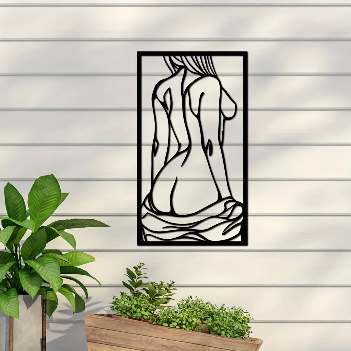 1 stuk metalen kunst wanddecor - Home Goods Bathroom recensie en prijs