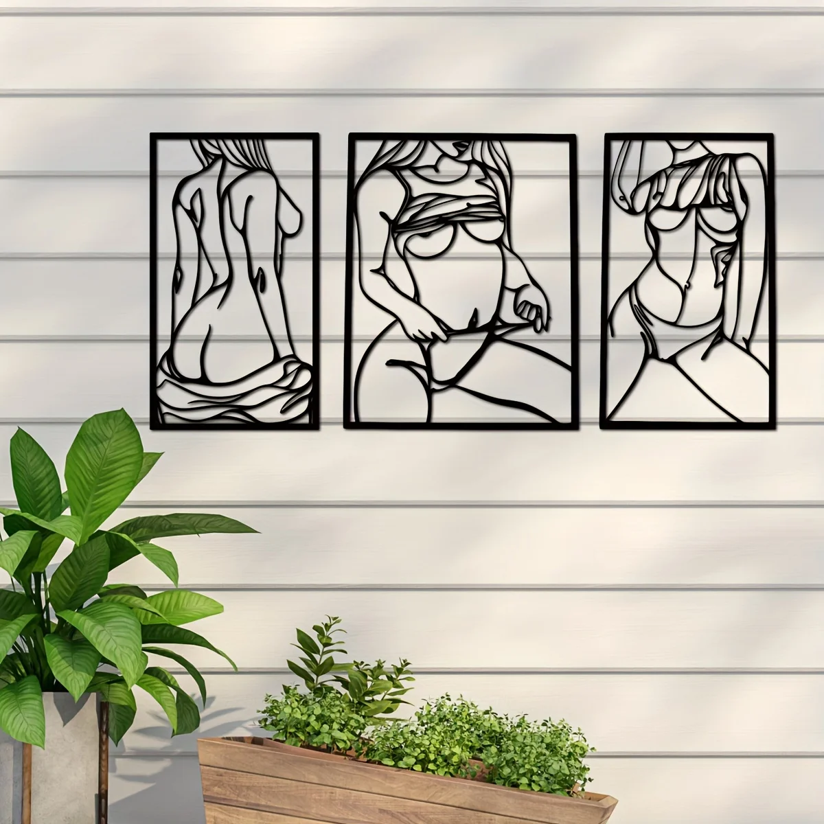 1 stuk metalen kunst wanddecor - Home Goods Bathroom recensie en prijs